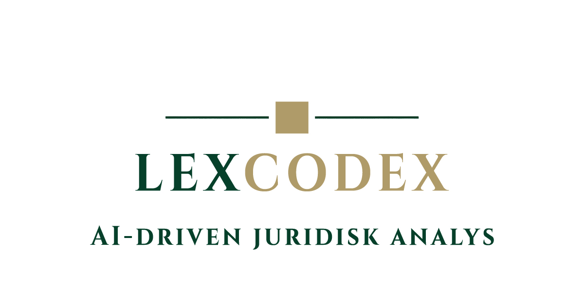 Excodex LexCodex.ai – Swedish & Nordic Legal Analysis